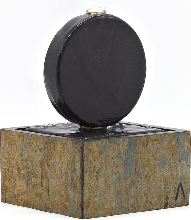 Produktbild Climaqua Kleiner Tischbrunnen Kreis aus Naturschiefer YUU.