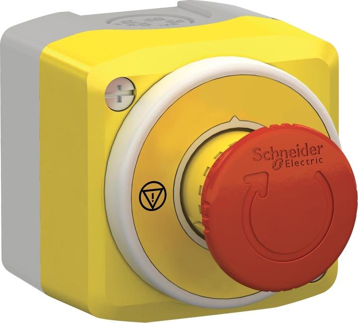 Schneider Electric Arrêt d'urgence/arrêt d'urgence à éclairage dans le boîtier