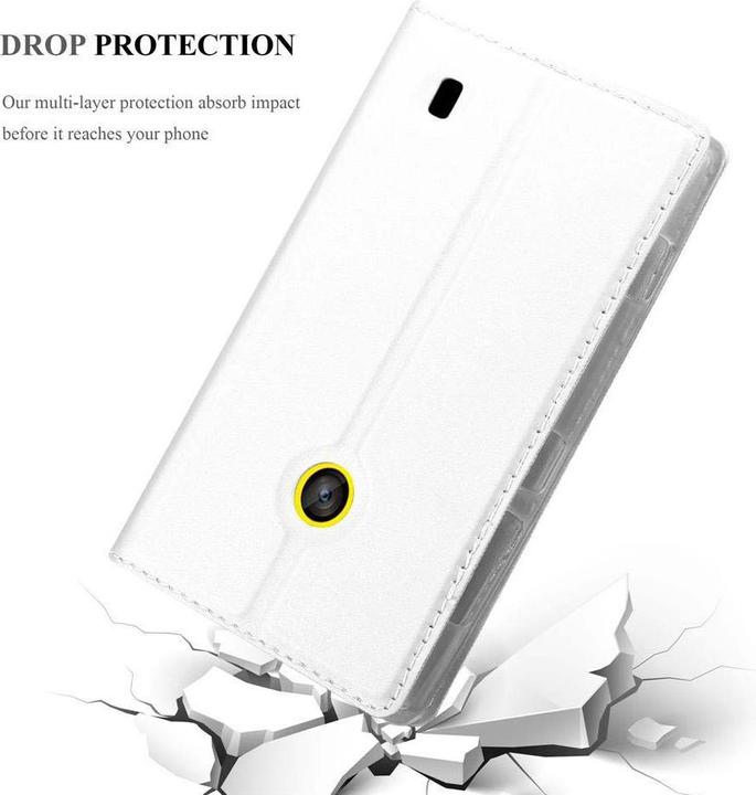 Produktbild Cadorabo Book Classy Style Cover (Nokia Lumia 520)