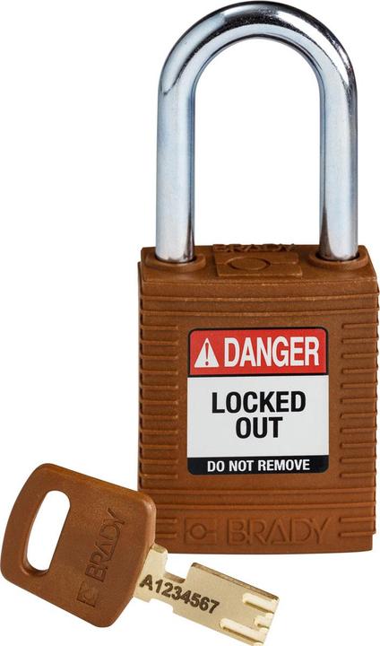 Produktbild Brady SafeKey Padlocks - Nylon