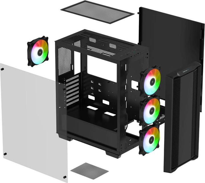Actual product image Deepcool CC560 ARGB V2 bk (mATX, Mini-ITX)