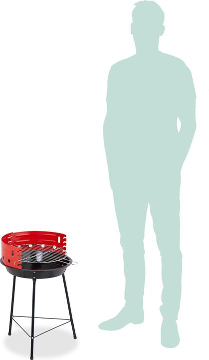 Image du produit Relaxdays Barbecue charbon léger