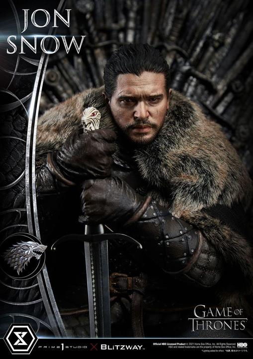 Actual product image Prime 1 Studio Game of Thrones statuette 1/4 Jon Snow 60 cm
