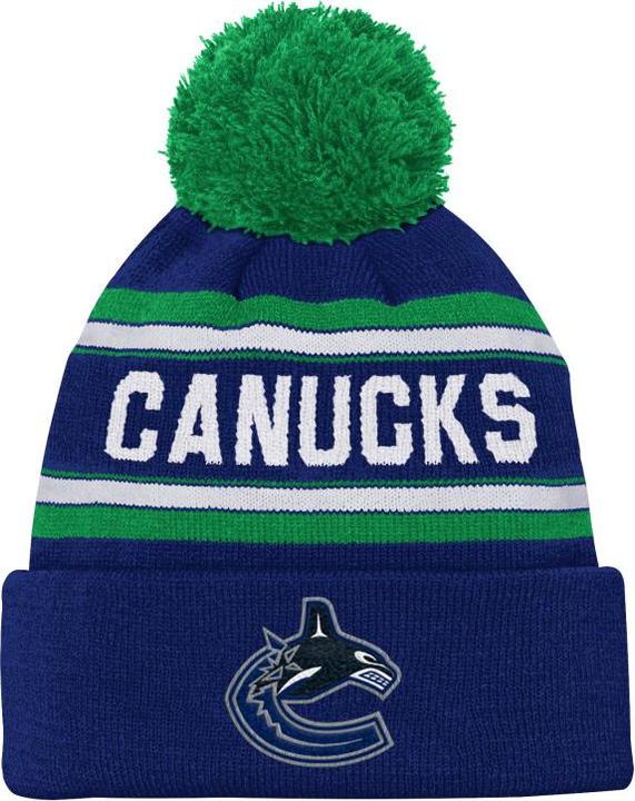 Actual product image Outerstuff JR bobble hat with jacquard knitted cuffs (Colorado)