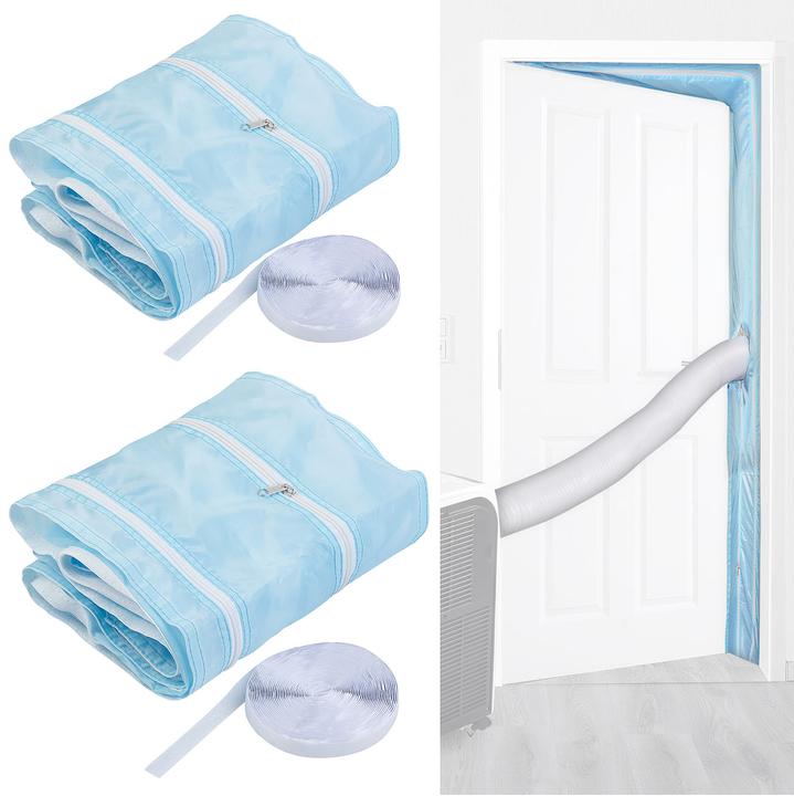Actual product image Sichler Pack of 2 Universal Door Seal for Mobile Air Conditioner