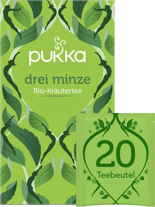 Actual product image Pukka Three Mint Tea (32 g)