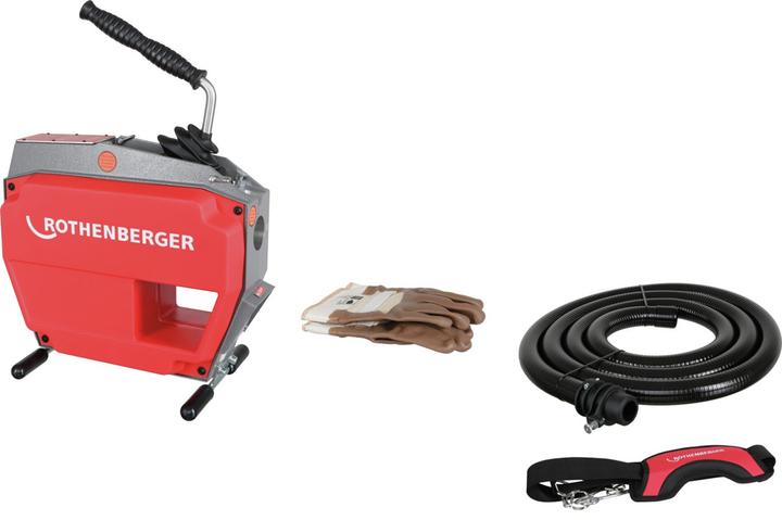 Produktbild Rothenberger R600 VarioClean Akku Rohrreinigungsmaschine 18 V Solo ( 1000003345 ) CAS - ohne Akku, o (1 Stk.)