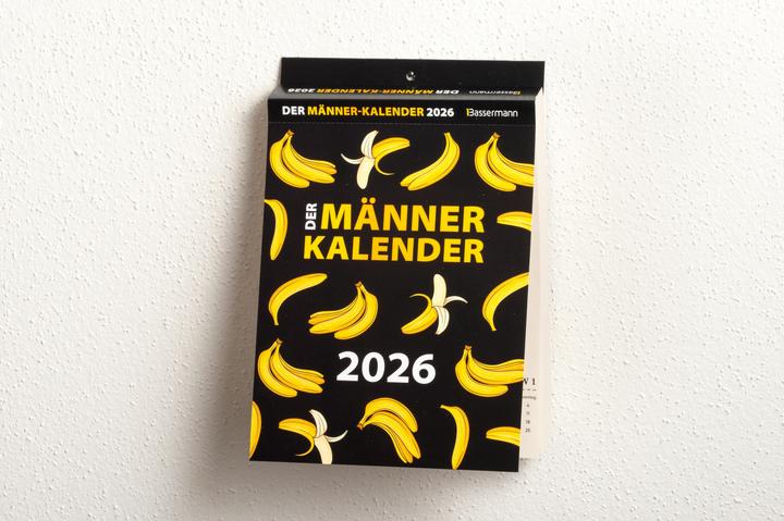 Actual product image The men's calendar 2026 (Hardcover, German)