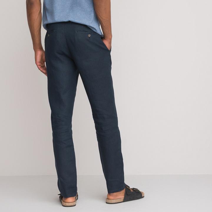 Actual product image La Redoute Collections Linen trousers (32)