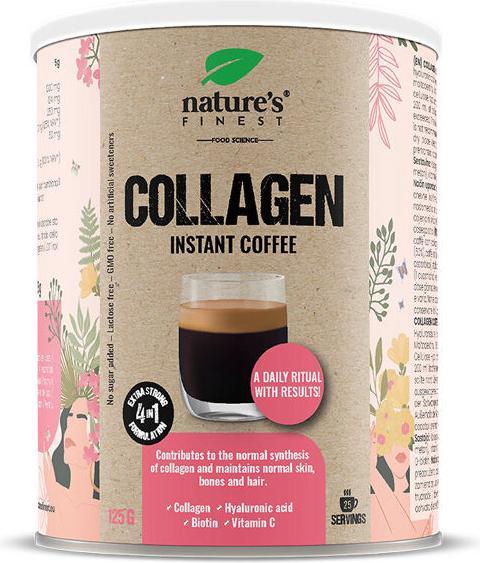 Nature's Finest Collagen Coffee (1 Piece, Powder, 125 g)