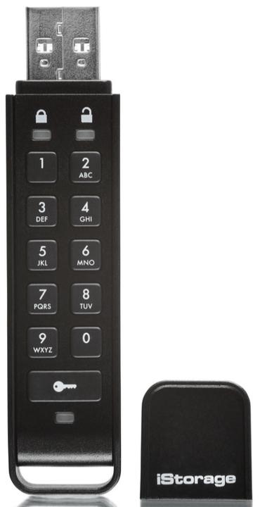 Produktbild iStorage datAshur Personal 2 - USB-stick - 32 GB - Cijfercode - Zwart (32 GB)