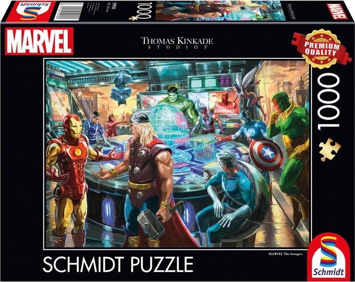 Actual product image Schmidt Spiele SSP Puzzle Marvel, Avengers 500 59958 (1000 pieces)