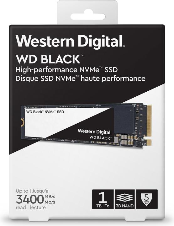 Produktbild WD Black 3D NAND (1000 GB, M.2 2280)