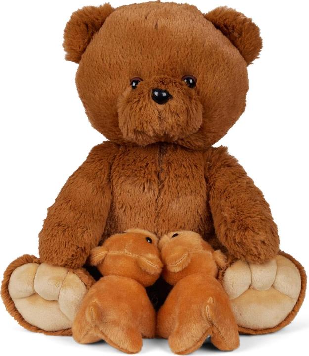 Produktbild Mamanimals Kuscheltier Mama Bär & Babys (27 cm)