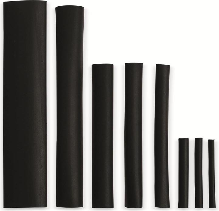 Produktbild Quadrios Premium-Schrumpfschlauch Sortiment, 100 teilig – Schrumpfrate 3:1, mit Innenkleber (100 x)