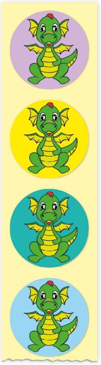 Produktbild TimeTEX TIME TEX Belobigungs-Aufkleber 62652 Drache 560 Stück