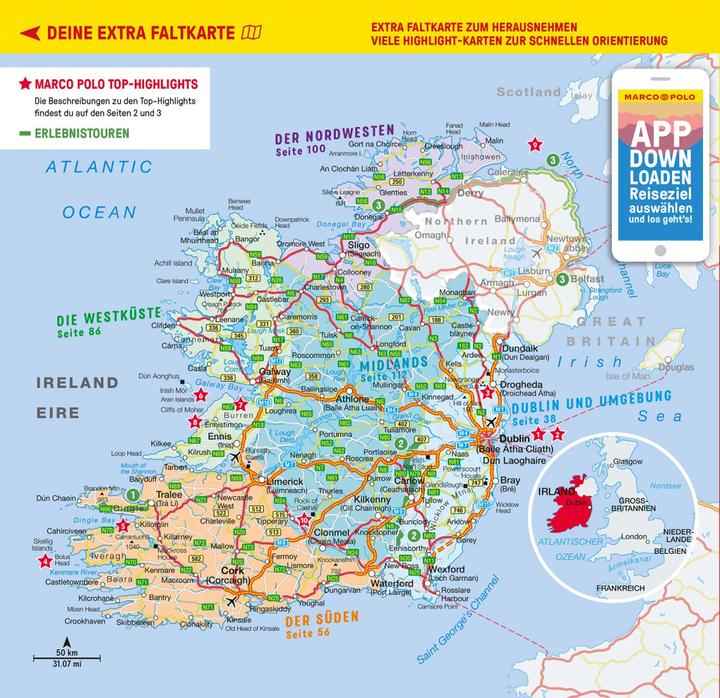 Image du produit Reiseführer Irland (Allemand, Birgit M�ller-W�bcke, Manfred Wöbcke, Bernd Biege, 2023)