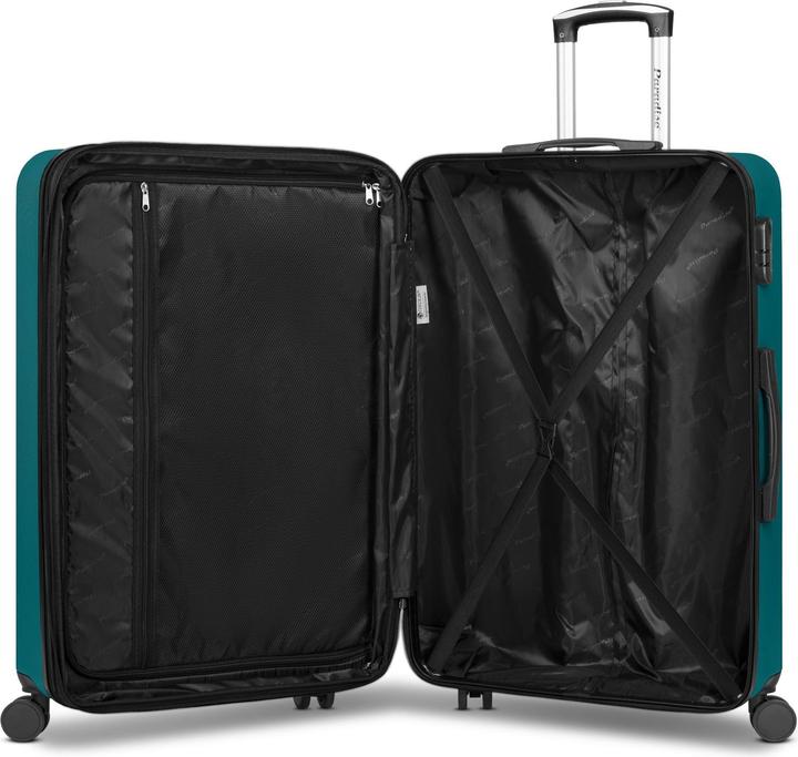 Immagine prodotto Check.In Paradise 2.0 4 Rollen Trolley L 78 cm mit Dehnfalte (110 l, XL (da 115l))