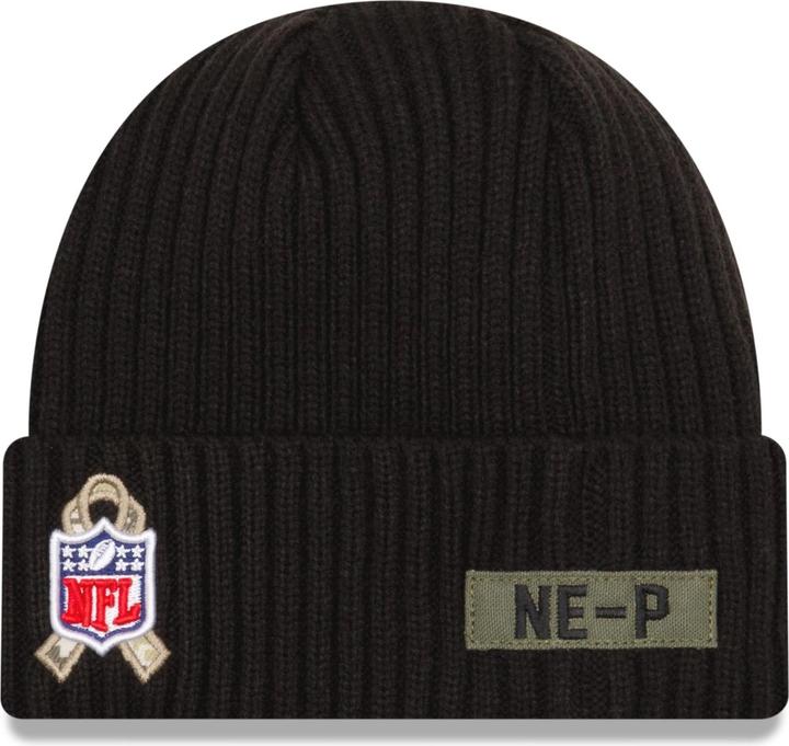 Actual product image New Era NFL New England Patriots Salute To Service Beanie (One size)