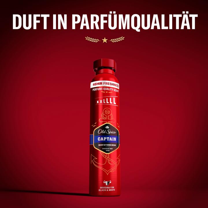 Immagine prodotto Old Spice Capitano (Getto vaporizzato, 250 ml)