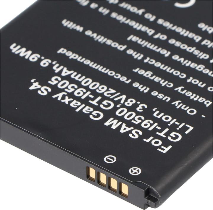 Image du produit AccuCell Batterie Samsung Galaxy S4, S4 Active, S4 LTE+, GT-I9295, GT-I9500, GT-I9505, GT-I9506, GT-i9515