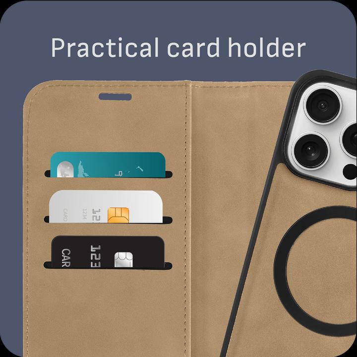 Actual product image Cazy Detachable wallet case for iPhone 15 Pro, detachable case, Magfit, 2-in-1 design (Apple iPhone 15 Pro)
