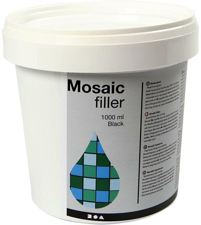Actual product image Creativ Company Grout for mosaic 1000 ml filler, black