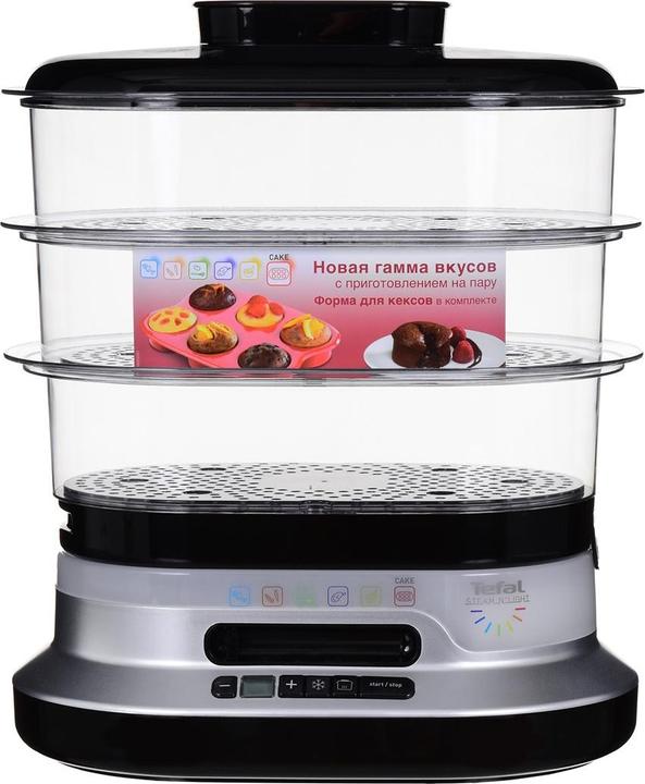 Actual product image Tefal Steam n Light VC300830 Steamer 3 Basket/Baskets Freestanding