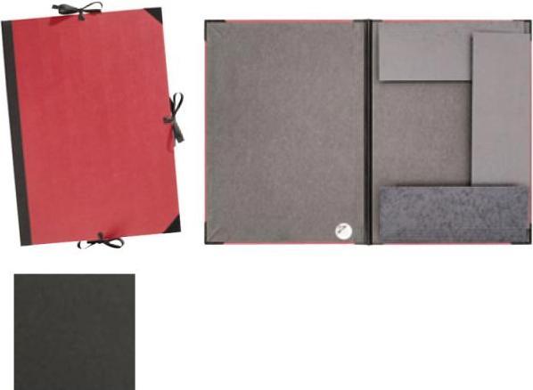 Produktbild Prat Zeichenmappe 32x45cm schwarz (A3)