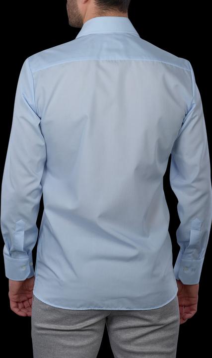 Produktbild The Basics Hemd Modern Fit Hai bügelleicht blue (S)