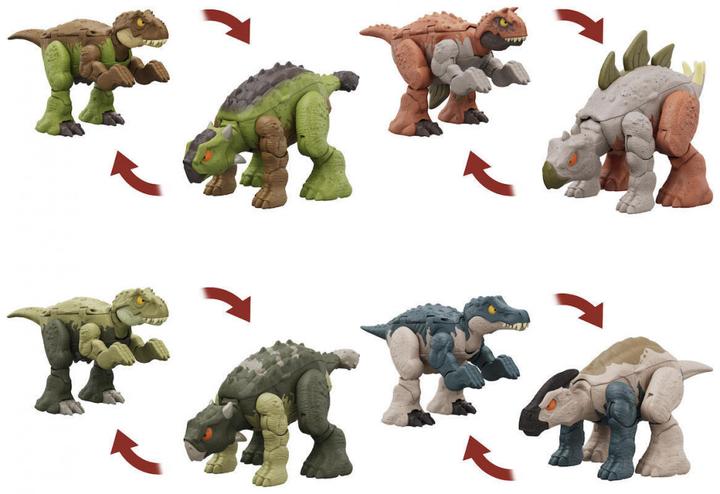 Produktbild Jurassic World Fierce Changers Double Dangers Baryonyx/Parasoralophous