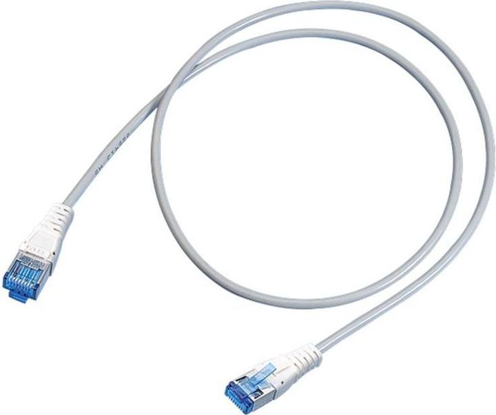 Produktbild R&M Patchkabel CU C6R10 S GY 1m (S/FTP, CAT6, 1 m)