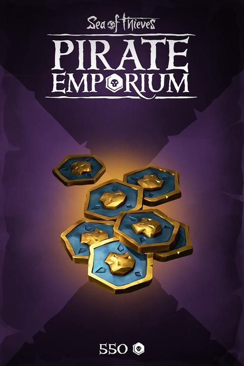 Image du produit Microsoft MS ESD Sea of Thieves Castaways Ancient Coin 550 Coins XXS ML (Xbox Series S, Xbox One S, Xbox Series X)