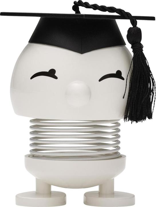 Hoptimist Bimble IQ S 7.2 cm Stand-up, White/Black (Ø 5 x 7.5 cm)