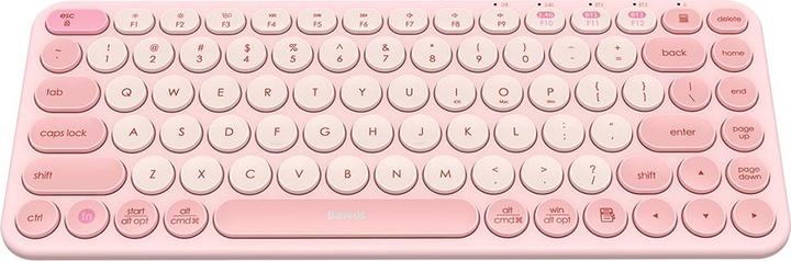 Image du produit Baseus K01A Clavier sans fil tri-mode bébé rose (Sans fil)