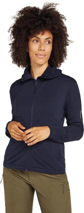 Immagine prodotto Icebreaker Felpa con zip 360 Realfleece Elem L/S da donna (S)