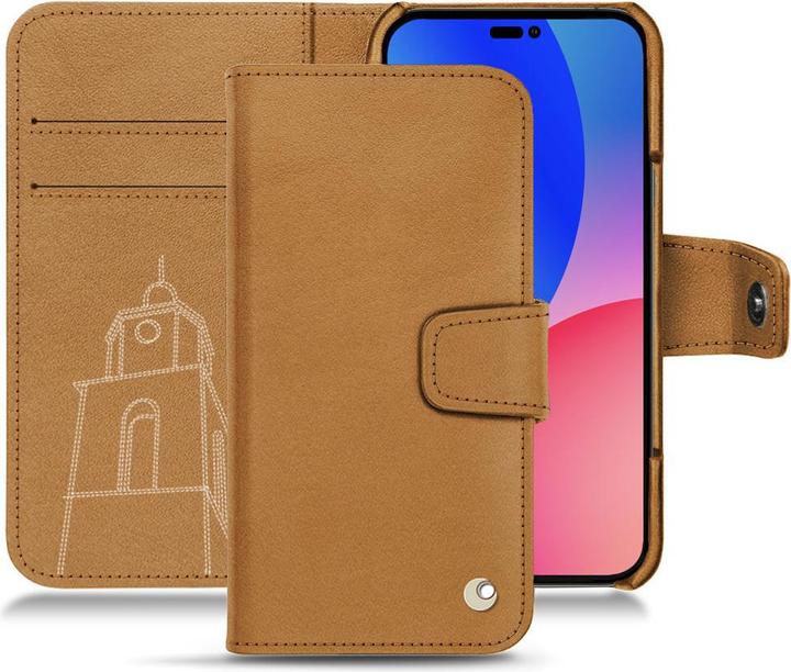 Image du produit Noreve Coque en cuir portefeuille à rabat horizontal (Apple iPhone 14 Pro Max)
