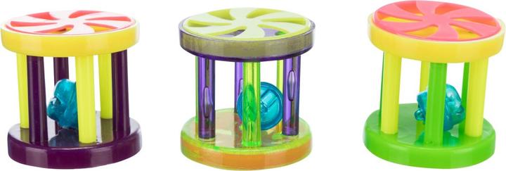 Produktbild Trixie Bälle und Rollen mit Glocke D=4.5cm (Ballspielzeug Katze)