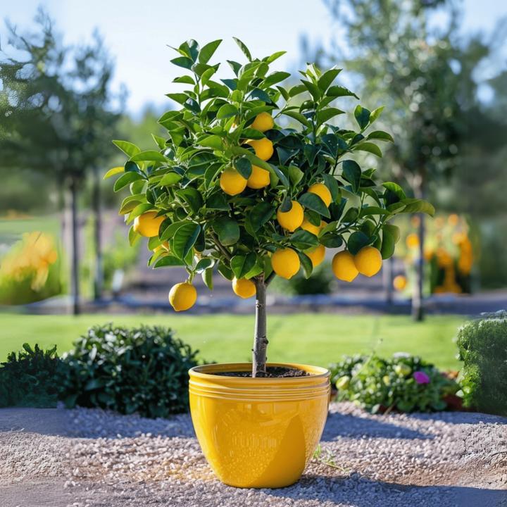 Produktbild Plant in a Box Citrus Limon - Zitrone (70 cm)