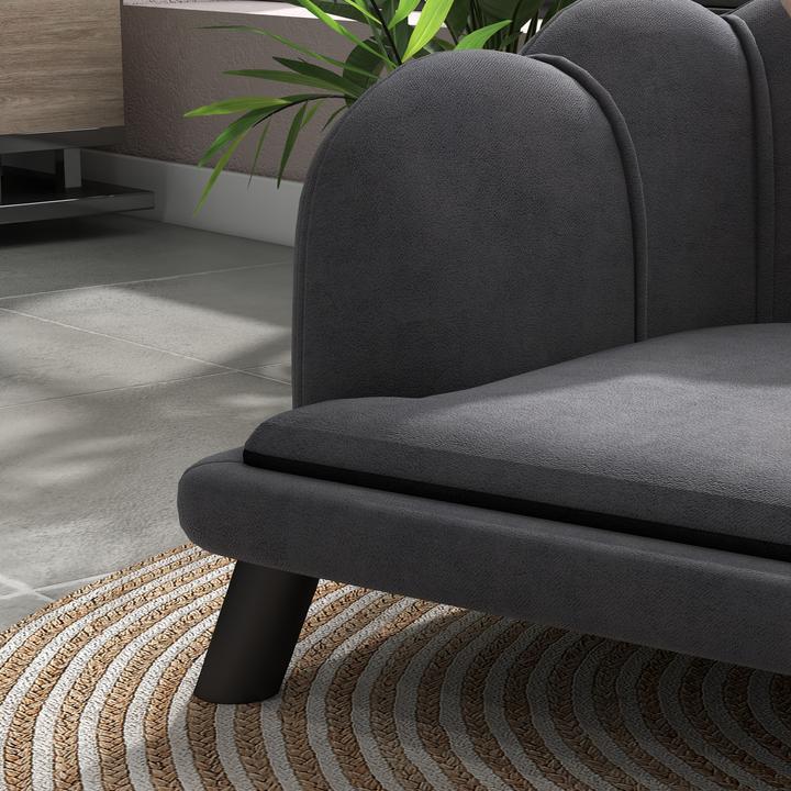 Produktbild PawHut Hundesofa mit Rückenlehne (Hund)