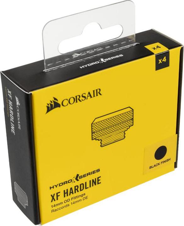 Actual product image Corsair Hydro X Series Fitting XF Hardline 4-pack