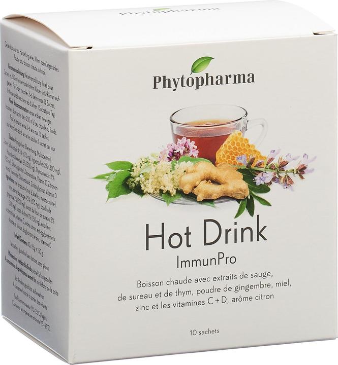 Actual product image Phytopharma HotDrink ImmunPro 10x1 tbl. (10 Piece, Beutel, 200 g)