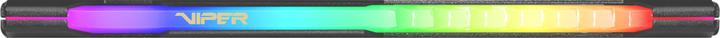 Actual product image Patriot DDR4 PC3600 16GB (2x8) Viper Steel RGB (2 x 8GB, 3600 MHz, DDR4-RAM, DIMM)