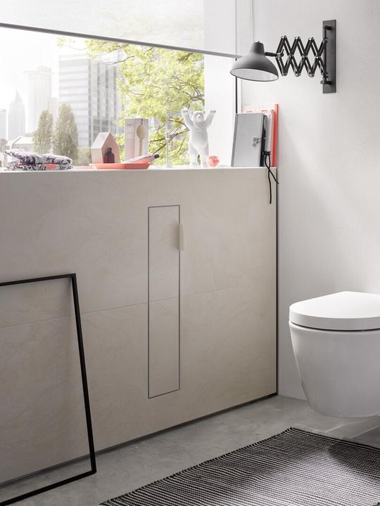 Produktbild Emco WC-Modul ASIS PLUS UP 658x154mm Türanschl rechts Aluminium