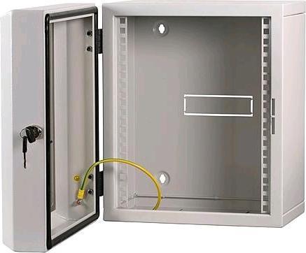 Produktbild EFB Elektronik Mini-Rack 25,40cm (10")-7HE,mit Sichttür (19 Zoll Rack)
