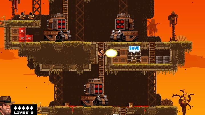 Actual product image Devolver Broforce SWITCH DELUXE (Switch, Switch Lite, Switch OLED, DE)