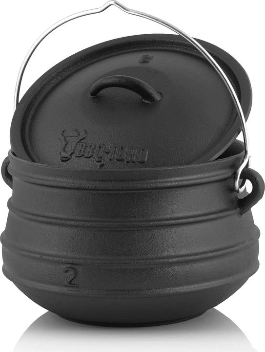 BBQ-Toro Potjie #2 (ca. 6 Liter), ohne Füsse