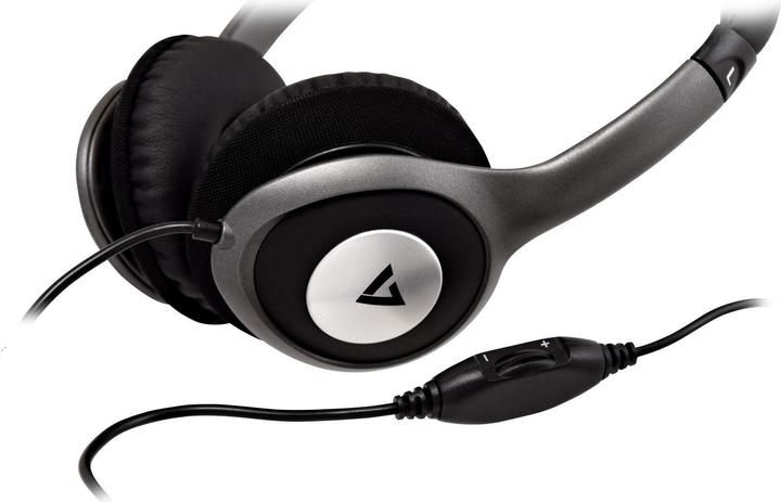 Produktbild V7 Deluxe 3.5mm Stereo Headphones (ANC, Kabelgebunden)