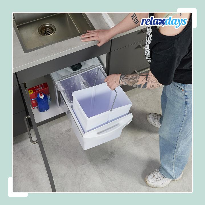 Actual product image Relaxdays Built-in bin (20 l)