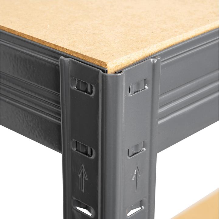 Produktbild Stier Steck-Fachbodenregal Fachlast 250kg HxBxT 1800x1200x450 mm